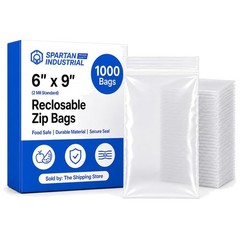 Resealable 6×9 Poly Bags – Ideal for Shipping & Storage