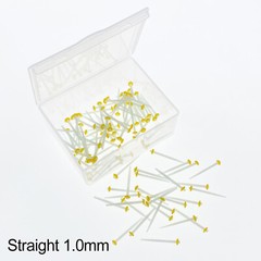100 Pcs Dental Endo Quartz Fiber Post Straight/Screw Restorative Posts 1.0-1.8mm