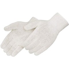 300 PAIR 25 DOZEN WHITE STRING KNIT GLOVES COTTON POLYESTER WORK SAFETY GLOVES