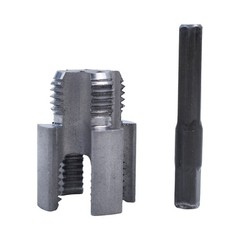 2pcs Integrated Internal & External Pipe Threading-Tool,PVC Pipe Threader Kit