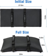 Sand Bags for Weight, 2-Pack 50LBS 1680D Oxford Fabric Sandbags for Weight to Ho