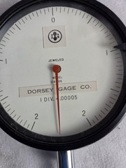 Dorsey Gage Dial Indicator .00005″ – 50 Millionths Per Division