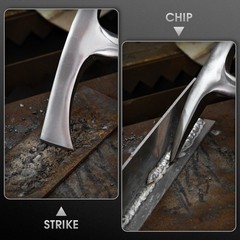 Welding Chipping Hammer, 28oz Slag Remover with Shock-Absorbing Grip