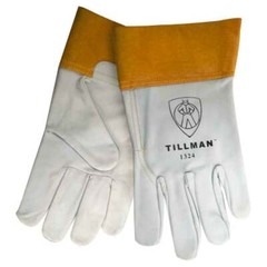Tillman 1324 2″ Cuff Kidskin Goatskin Leather TIG WELDING PROTECTIVE WORK GLOVES