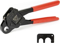 iCrimp 1/2-inch Angle Head PEX Crimping Tool – Ergonomic Design for Tight Spaces
