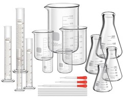 NEW Glass Beaker Set Frienda 50/100/250/500/1000ml Glass Beaker Set
