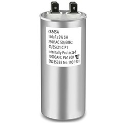 CBB65A Run Capacitor 250VAC 250V AC 140Uf 140MFD 140 Uf 40/85/21 C P1 50/60Hz 10