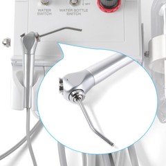 Portable Dental Turbine Air Compressor Unit 2/4Hole/High Low Speed Handpiece Kit