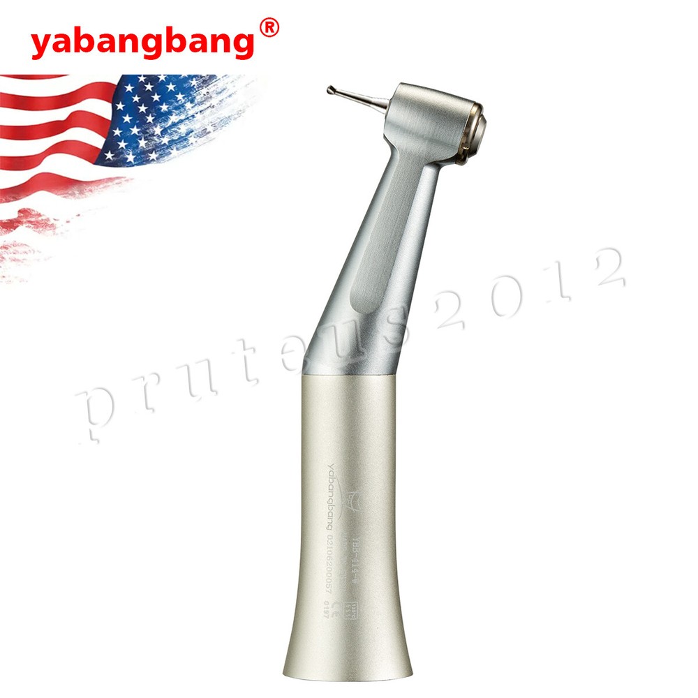1:1 Contra Angle Handpiece Push Button Chuck RA Bur for NSK FX205 Air Motor