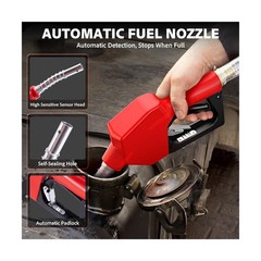 Fuel Transfer Pump Battery Powered, 13GPM Electric Pump with 21V 4.0Ah Batter…