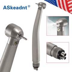 NSK Style Dental Fiber Optic High Speed Turbine Handpiece LED E-generator 4Hole