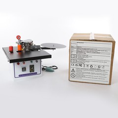 1200W Self Cutting Edge Banding Machine Double Gluing Edge Banding Machine new