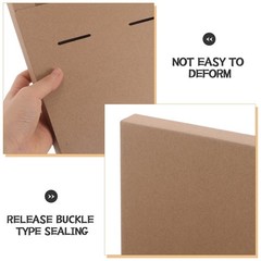 10 Pcs Easy Fold Album Shipping Boxes Packaging for Small Business
