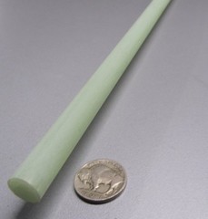 Phenolic Micarta G10FR4 Rods .500 (1/2″) Diameter x 24″ Long