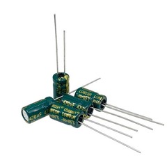 20PCS 10V 470UF Capacitor 6x12mm(0.24×0.47in) High Frequency Aluminum Electro…