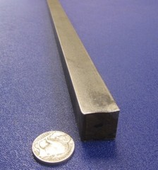 Square 4140 Alloy Steel Annealed Bars, 3/4″ x 3/4″ Wide x 12″ Length, 2 Pcs