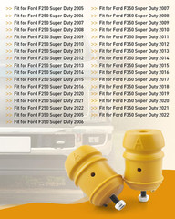 Rear Bump Stops 2PCS 2005-2022 Ford F250 F350 Super Duty 7C3Z-4730-A Leaf Spring
