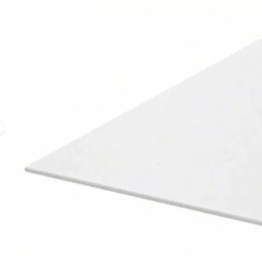 Plastic Sheet LDPE 1/8 Inch Thick x 24 Inch L x 12 Inch W Off-White Opaque NEW