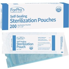 200-Count Latex-Free Self Sealing Sterilization Pouches for Medical Use