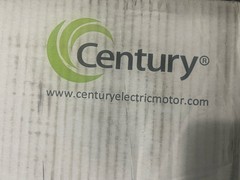 CENTURY H686 Condenser Fan Motor,1 HP,850 rpm,60 Hz 4ME24