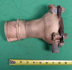 Vintage Neptune Trident 5/8″ Brass Water Meter – Reads In Gallons – New York