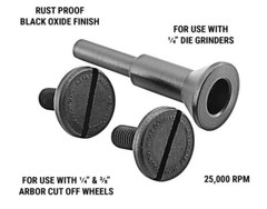 ✅3 Pc Metal Cut Off Wheel Disc Mandrel Arbor 1/4″ Shank Stem Die Grinder Drill✅
