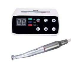 Dental Brushless LED Electric Micro Motor+ 1:5 Increasing Fiber Optic Handpiece