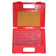 HFS(R) Steel Pin Gauge Set – 190pcs M1 .061-.250″ – Class ZZ