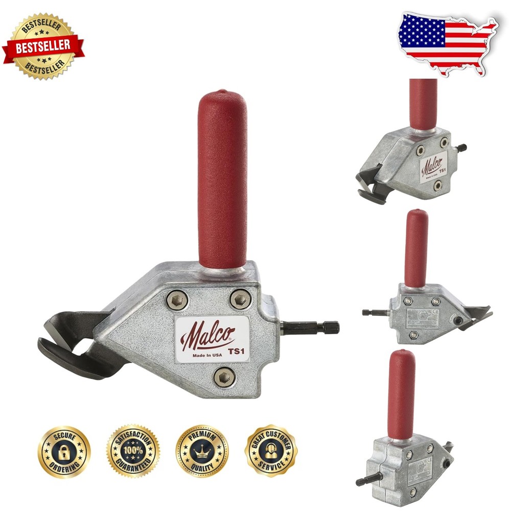 Malco Turbo Shear 20 Gauge Metal Cutter for Drills