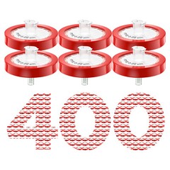 800PCS PTFE Membrane Syringe Filters 25mm Diameter 0.22um Pore Size Hydrophobic