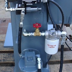 Spin-On Hydraulic Oil Filter Assembly, with Indicator Ports for Petroleum-Bas…