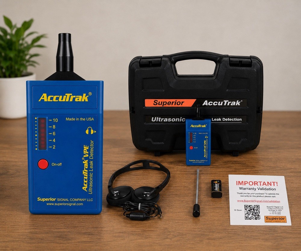 Superior AccuTrak VPE STD Standard Ultrasonic Leak Detector Kit