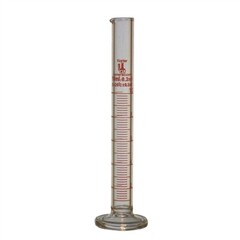 10ml Graduated Cylinder, Glass, Round, Karter Scientific 412B2 (Pack 10)
