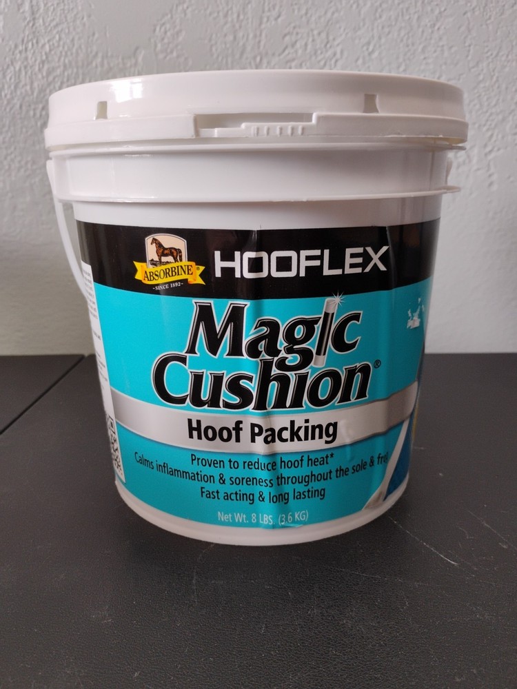 Hooflex Magic Cushion Horse Hoof Packing Heat 8Lbs Absorbine EXP 06/01/2028 NEW