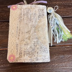 Book Lover Junk Journal Bookish Reader Vintage Softcover 3 Signatures Decorated