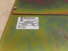 Spellman XMM50N100 Power Supply High Voltage 108-250Vac 50/60 Hz 2A