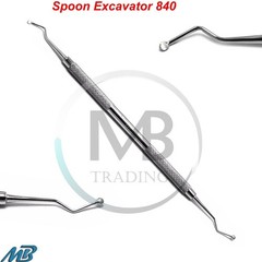 Set of 5 Dental Spoon Excavator 840 Restorative Double Ended Instruments CE