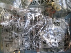 Amphenol RF Connectors & parts US Made Factory sealed bags N-type & TNC plug