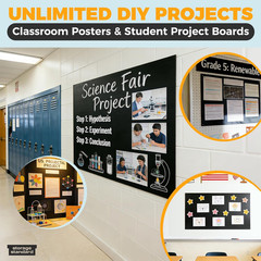 10-Pack Poster Board 24X36 Corrugated Plastic Sheets – 4Mm, Extra Large Waterpro
