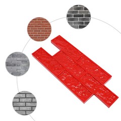 Concrete Wall Formwork Stamp Cement Textured Slate Pad for Concrete Decorative