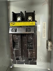 General Switch RNA60 Enclosed Molded Case Switch, 60A, 120/240V, SGA-60 Breaker