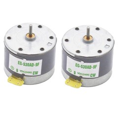 2pcs 530 Motor DC 6V 9V 12V 2400RPM-EG-530AD-2B/2F Micro-motor CW/CCW DIY Parts