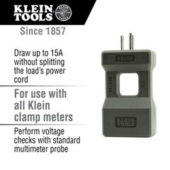 Klein Tools 69409 Line Splitter Electric Circuit Testing Device for Clamp Meters