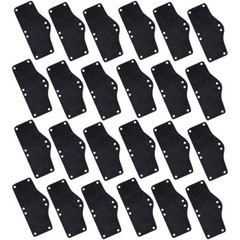 24PCS Hard Hat Accessories Terry Cloth Hard Hat Sweatband Reusable Snap on Sweat