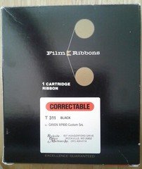 Canon – CORRECTABLE TYPEWRITER RIBBONS (3) – AP-RB20 – AP800 – NOS – SEALED