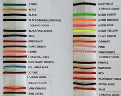 1/8″ Bungee Shock Cord Many Colors Nice Quality Bungee 5 Foot Lengths