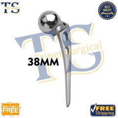 Bipolar Hip Prosthesis 38mm | Orthopedic Surgical Implant Instruments