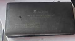 Vintage The L.S. Starrett Co Dial Indicator Last Word CASE ONLY
