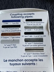 IPEX UNIVERSAL TRANSITION COUPLING 27-34MM OD