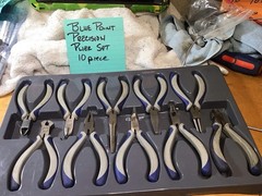 Blue-Point Tools BMPL1000 10-Piece NICE Soft Grip Mini Pliers And Cutters Set